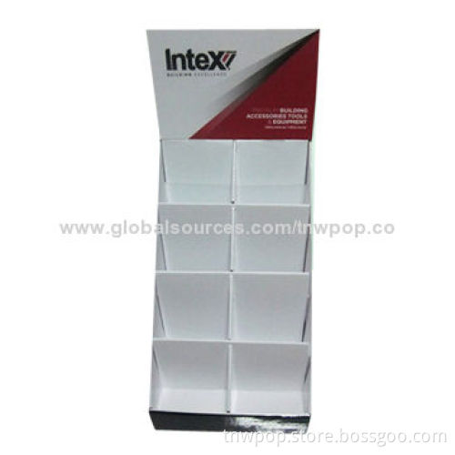 Counter display unit, recyclable/stable/eye-catching/eco-friendly/suitable for brochure & gifts